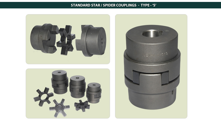 Lovejoy Coupling Spider Size Chart