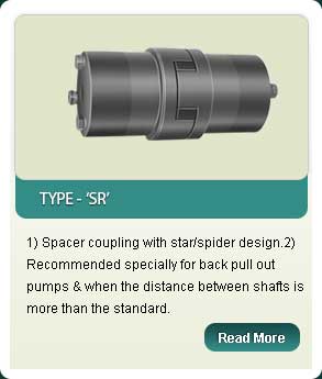 Spacer Couplings
 Type-S
R